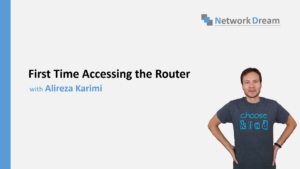 accessing the router